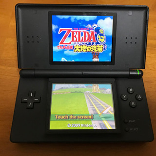 DS lite 本体とゼルダ大地の汽笛セット