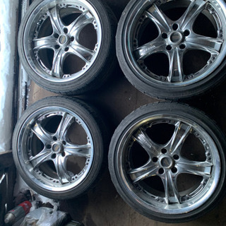 ボルクレーシング 18インチ 4本  GT-AV 8J 9J レイズ　ホイール