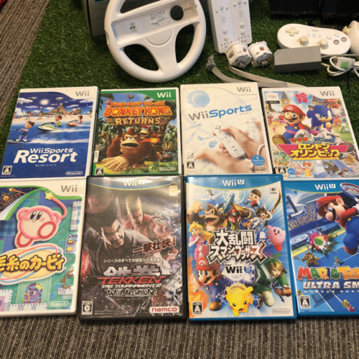 週末値下げ！】wiiu LANアダプタ・スマブラ・マリカー他特典多数！