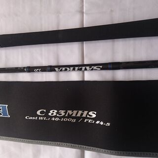 中古美品　新品同様　ダイワ　ソルティガ　C83MHS オフショア...