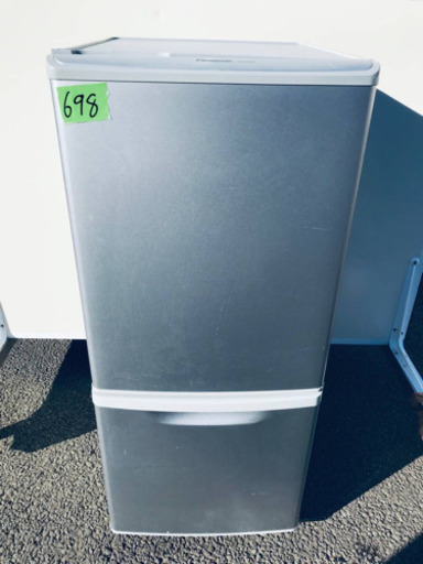 698番 Panasonic✨ノンフロン冷凍冷蔵庫✨NR-B144W-S‼️