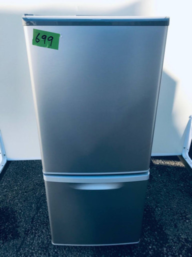 699番 Panasonic✨ノンフロン冷凍冷蔵庫✨NR-B143W-S‼️