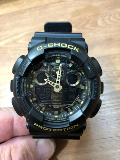 G-SHOCK GA-100CF-1A9JF カモフラ 迷彩