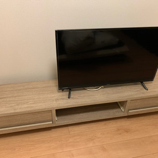 テレビ＋テレビボードセット　群馬