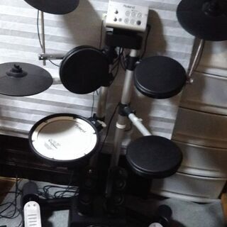 【ネット決済】ローランド　電子ドラム　スピーカーセット HD-1...