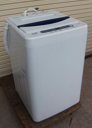 【ヤマダ】全自動洗濯機 5.0kg YWM-T50A1 2017年 予約タイマー洗濯 スピードコース 風乾燥コース 槽洗浄 ステンレス槽