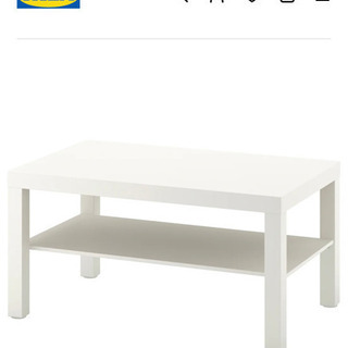 ★お譲りします　IKEA ローテーブル、ソファテーブル　ホワイト...