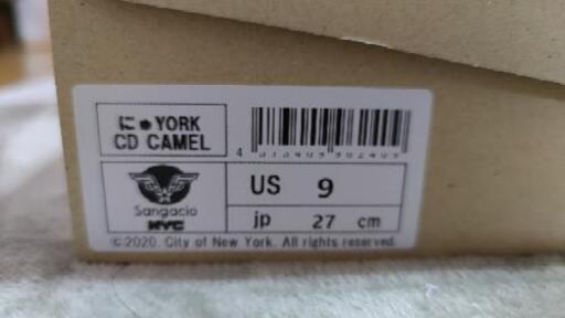 サンガッチョ にゅYORK CAMEL 27cm