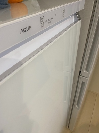 4ヶ月前に購入 値下げAQUA AQF-GS13J ノンフロン冷凍庫 未使用