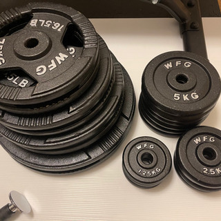 ホームトレーニング　アジャスタブルベンチ　ウェイトまとめて