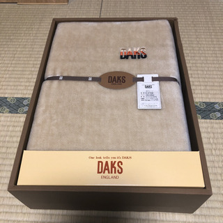 【未使用品】DAKS ダックス　ボアシーツ