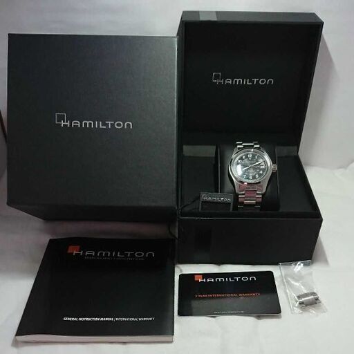【HAMILTON】ハミルトン★カーキフィールド･メンズ腕時計(自動巻き)美品