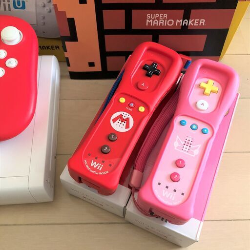 Wii U マリオメーカー リモコン スピーカー ソフト セット Wii U｜Wii U スーパーマリオメーカー セット【中古品】｜中古品