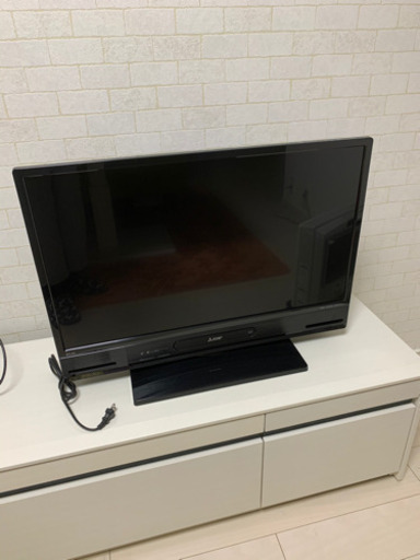 三菱REAL 32型　ブルーレイ内蔵テレビ　2017年式　値下げしました
