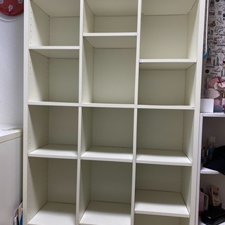 【ネット決済】IKEA本棚（白）90×180×30