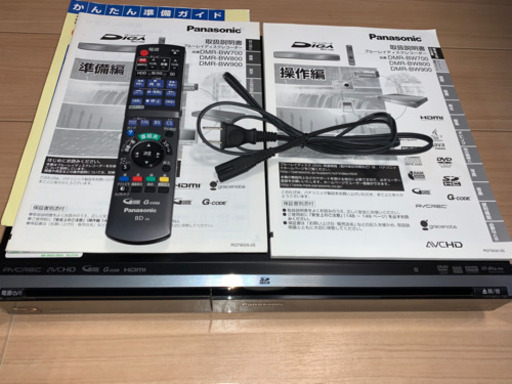 Panasonic DIGA DMR-BW800 HDDレコーダー