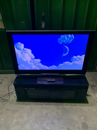 動作品 パナソニック 50インチテレビ TH-50PZ800 SC-HTR310 オーディオ