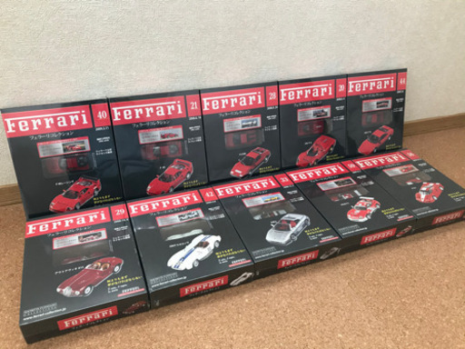 値下げ！稀少！新品！アシェット　フェラーリコレクション8点セット