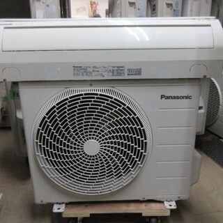 K02108　パナソニック　中古エアコン　主に6畳用　冷2.2kw／暖2.2kw K02108 パナソニック 中古エアコン 主に6畳用 冷2.2kw／暖2.2kw