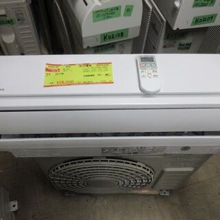 K02110　日立　中古エアコン　主に6畳用　冷2.2kw／暖2.2kw