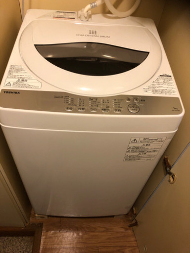 TOSHIBA洗濯機(2019年製)
