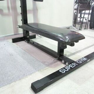 ベンチプレス SUPER GYM TW-204 トレーニングマシン トレーニング器具 スーパージム ラバーウェイト付き 札幌市東区 新道東店
