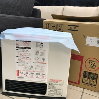 リンナイ ガスファンヒーター RC-U4003E リンナイ ◇完売しました！2019年製 送料無料！◇都市ガス用