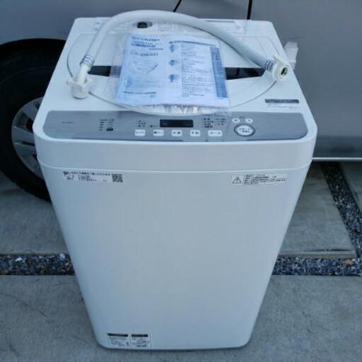 ☆極美品☆SHARP シャープ 全自動洗濯機 ES-GE6D 2020年製 6.0kg 使用