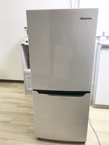 冷蔵庫 ハイセンス 130L パールホワイト
