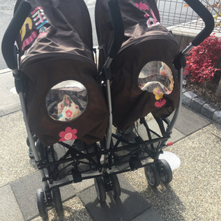 コサット双子ベビーカー 最終値下げ