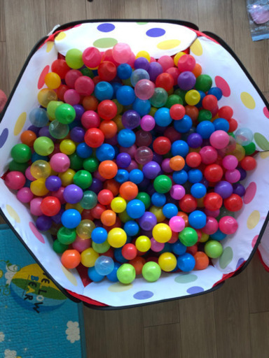 カラーボールボールプールボール収納子どもおもちゃ Karen 辰巳の子供用品の中古あげます 譲ります ジモティーで不用品の処分