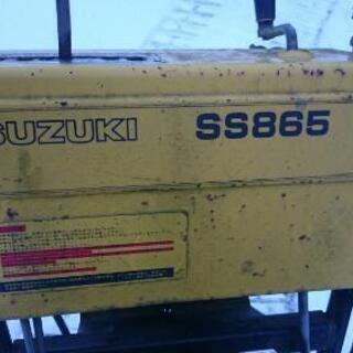 値下げ！福島発 除雪機 SUZUKI SS865 セル付き エンジンセル一発始動 動作確認済 除雪 値下げ！福島発 除雪機 SUZUKI SS865 セル付き エンジンセル一発始動