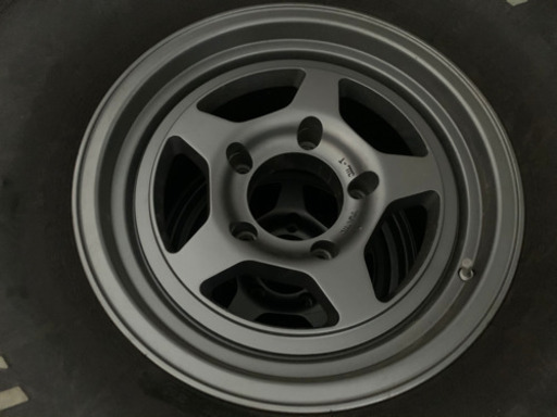 ※ホイールのみ　ランクル70 ランクル100 タンドラ等　315/75R16 バリ溝 スパイクタイヤ　フルピン