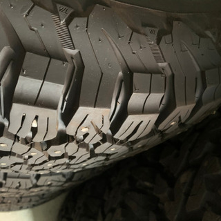 ※ホイールのみ　ランクル70 ランクル100 タンドラ等　315/75R16 バリ溝 スパイクタイヤ　フルピン