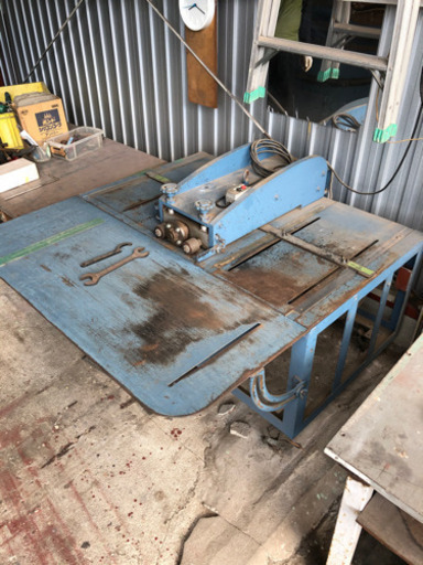 建築板金 サトウ機工 ロータリーシャー 100v