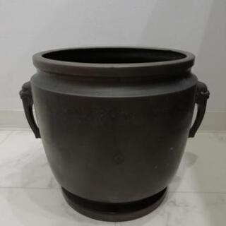 骨董品　真鍮製火鉢