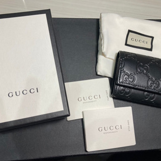 GUCCI GGレザー　キーケース6連