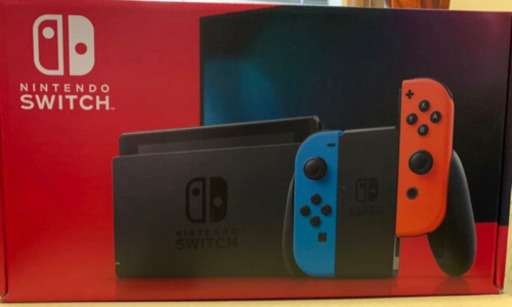 【売却済み】Nintendo Switch 中古　ネオンブルー　ネオンレッド