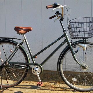 売り切れブリヂストンCITYPALの中古ファミリーサイクル内装3段変速LED  