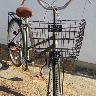 売り切れブリヂストンCITYPALの中古ファミリーサイクル内装3段変速LED