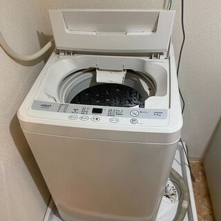 アクア 4.5kg 全自動洗濯機　ホワイトAQUA AQW-S4...