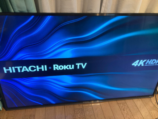 55型TV HITACHI 4K HDR