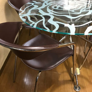 イタリア製カリガリステーブルセット