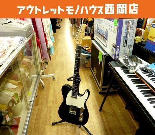 バッカス テレキャスタータイプ エレキギター 6弦 ブラック Bacchus 札幌市 西岡店