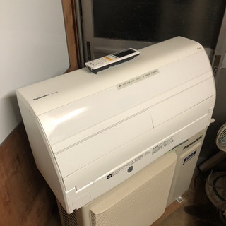 工事無料】パナソニック 2.2kwエアコン CS-X228C-W 2018年製