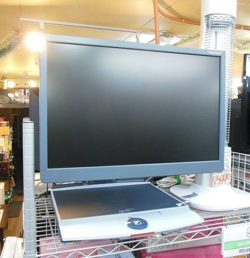 【販売終了しました。ありがとうございます。】Optelec　22型　液晶モニター付　拡大読書器　CV-DP-TF22　2008年製　中古品　/　拡大鏡