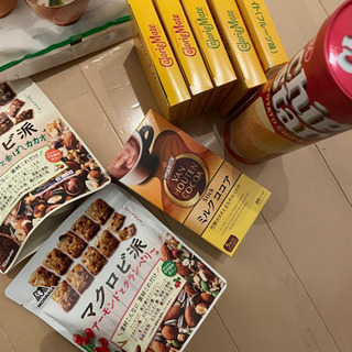 【ネット決済】お菓子、カロリーメイト、ココア、インスタント味噌汁...