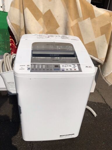 目玉商品！！！　節電・節水モデル！！！　日立　ビートウォシュ　８ｋ洗濯機　１９，９８０円（税込）