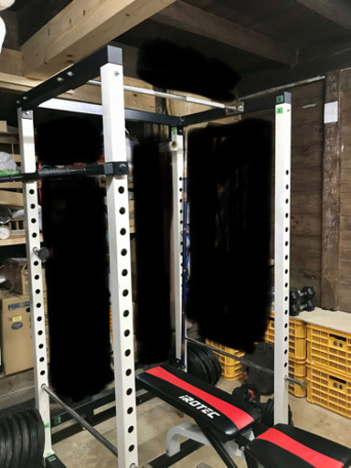 パワーラック455 + バーベル100kgセット アイロテック