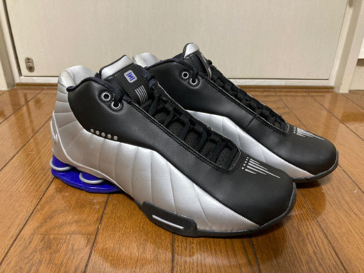 ナイキ　ショックスBB4 シルバー　27.5cm